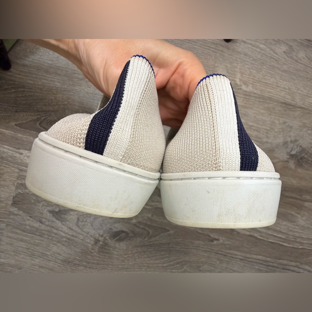 Rothy's the Original Slip On Sneaker - Sand 10.5 - Picture 6 of 11